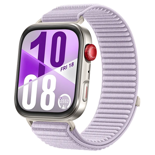 Huawei Watch Fit 5 Pro Wave Nylon Strap (Light Purple)