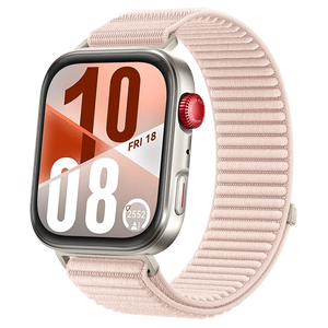 Huawei Watch Fit 5 Pro Wave Nylon Strap (Light Pink)