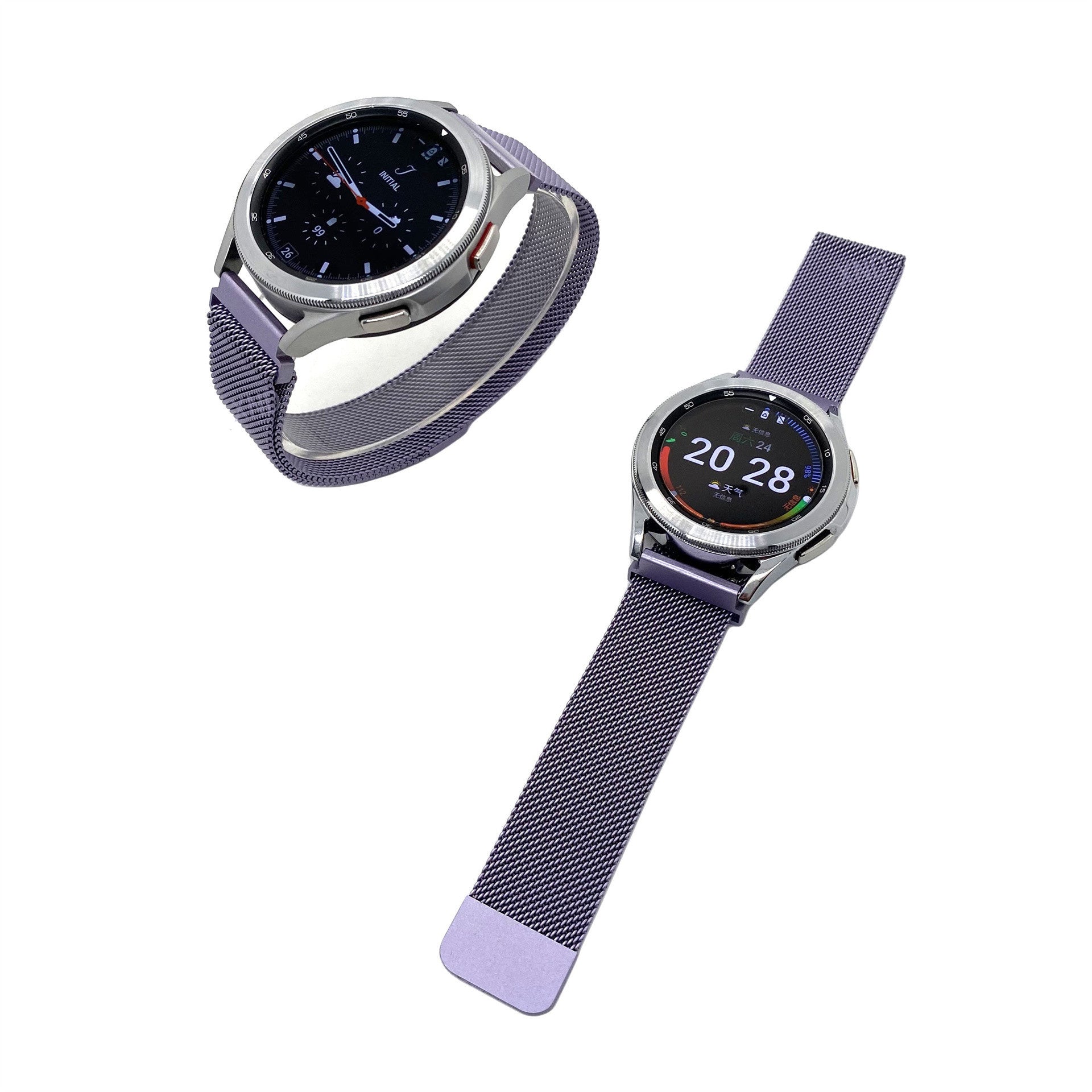 Withings ScanWatch 2 - 42mm Milanese Armband (Hell Lila)