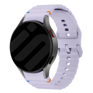 Samsung Galaxy Watch 4 40mm Wave Strap (Light Purple)