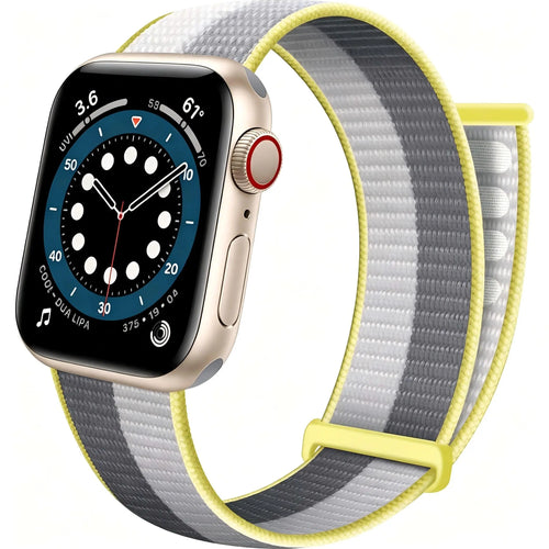 Apple Watch Nylon Loop Armband (Fliedermischung)