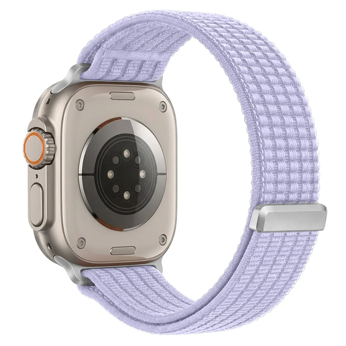 Apple Watch Ultradünnes Nylonband (Hell Lila)
