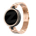 Bandz Garmin Lily klassisches Stahlarmband (Rosa Gold)