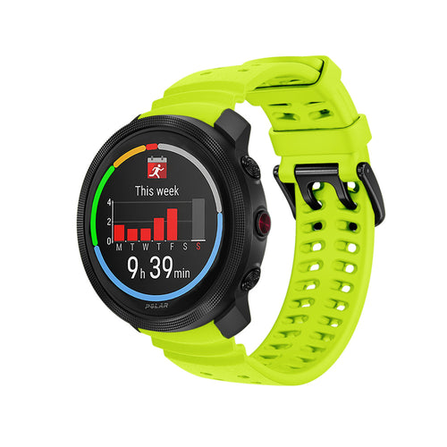 Polar Grit X2 Pro Silikon-Grain-Armband (Lime)