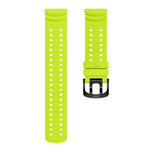 Polar Grit X Silicone Grain Strap (Lime)