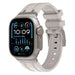 Apple Watch Premium Liquid Silicone Strap (Starlight with Titanium)