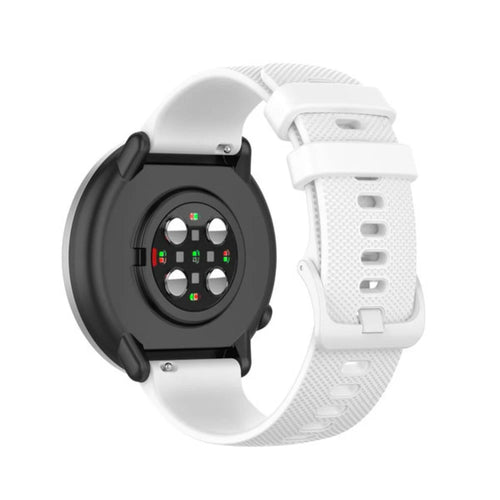 Amazfit Bip 5 Premium Silikonarmband (Weiß)