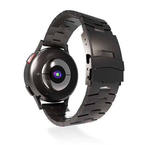 Polar Street X Gebürstetes Titanarmband (Graphit)