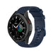 Samsung Galaxy Watch 4 Classic 46mm Premium Silicone Strap (Dark Blue)