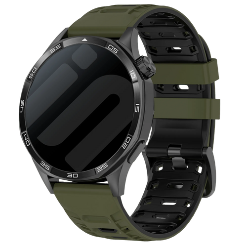 ICE Smart TKS Rectangular 1.41 Mecha Sport Strap (Army Green/Black)