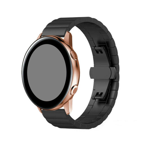 Garmin Forerunner 265s Metalarmband (Schwarz)