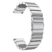 Uhrenarmband 22mm Metall - Schnellverschluss (Silber)