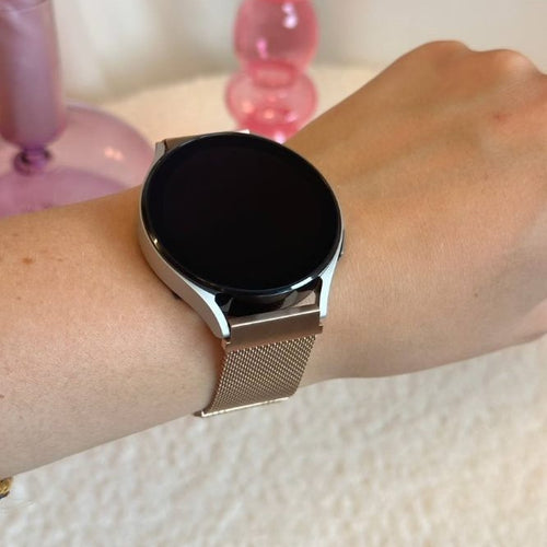 xoxo Wildhearts Polar Grit X Pro Milanese Armband (Rosé)