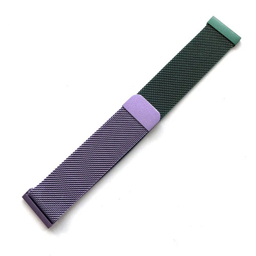 ICE Smart TKS Rectangular 1.41 Milanese Strap (Purple/Green)