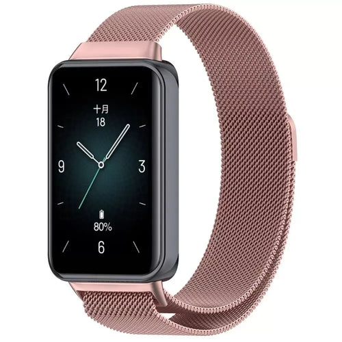 Honor Band 10 Milanese Armband (Rosa)