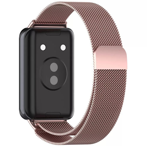Honor Band 10 Milanese Armband (Rosa)