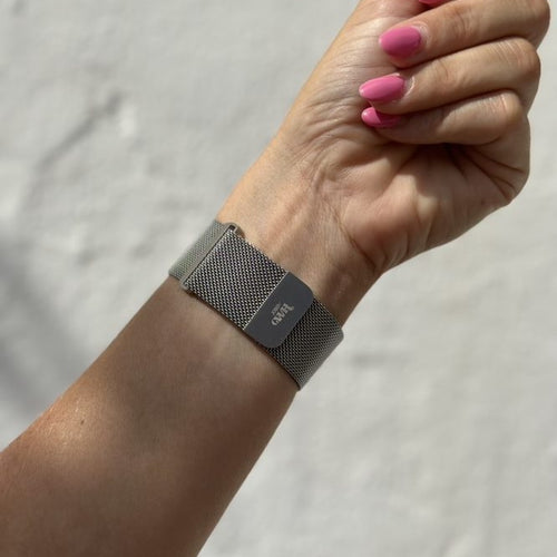 xoxo Wildhearts Polar Grit X Pro Milanese Armband (Silber)