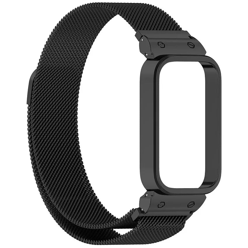 Xiaomi Smart Band 9 Active Milanese-Armband (Schwarz)