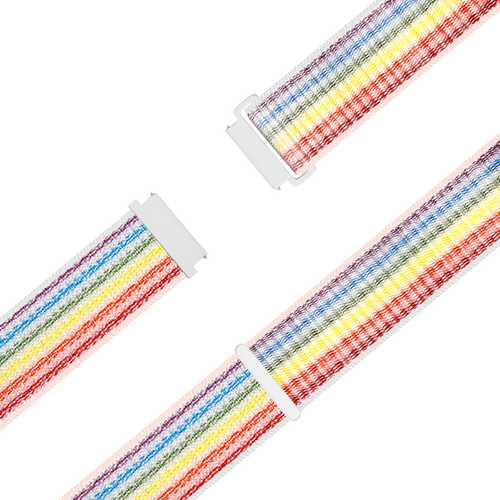 Bandz Garmin Forerunner 70 Nylon Loop Armband (Mehrfarbig)