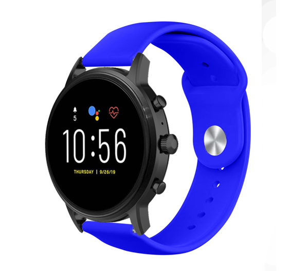 Fossil Gen 4 Explorist (HR) Sportarmband (Blau)