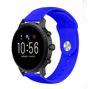 Fossil Gen 4 Explorist (HR) Sportarmband (Blau)