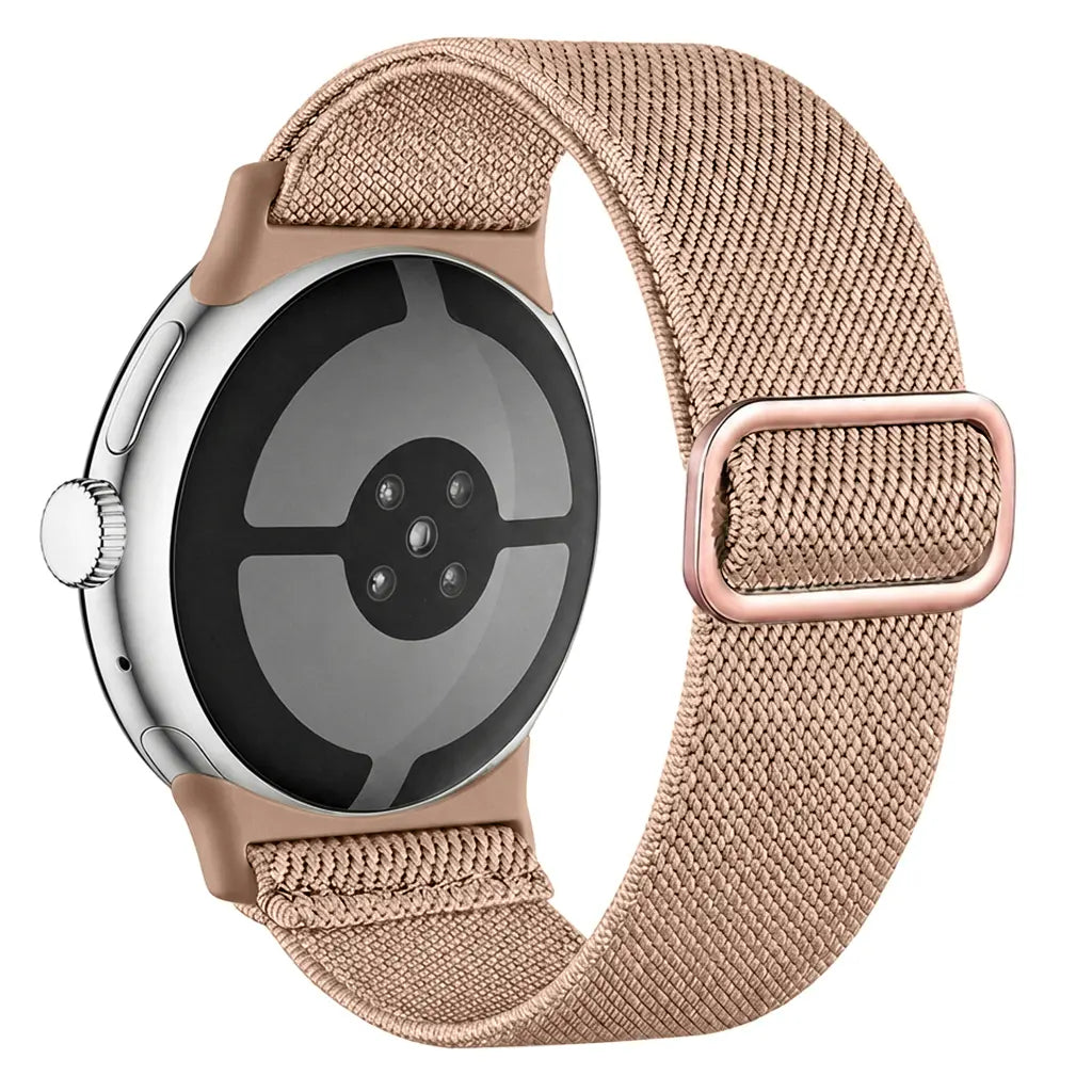 Google Pixel Watch 4 - 41mm Elastisches Armband (Rosa)