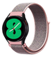 Samsung Galaxy Watch 4 40mm Nylon Strap (Grey/Pink)