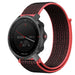 Polar Grit X Pro Nylonarmband (Schwarz/Rot)