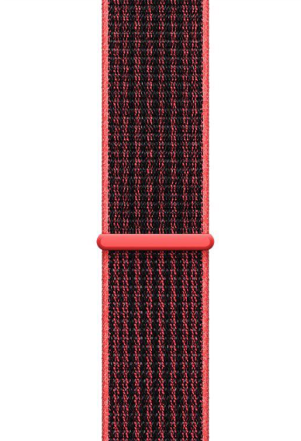 Coros Apex 42mm Nylonarmband (Schwarz/Coral)