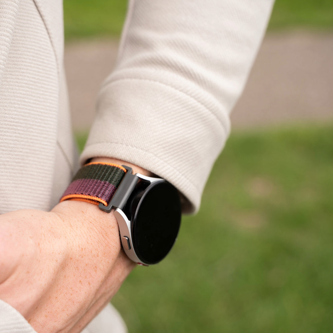 Amazfit Bip 6 Nylon Strap (Dark Cherry)