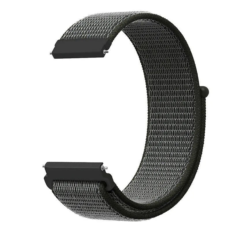 Coros Apex 2 Nylon Strap (Green/Grey)