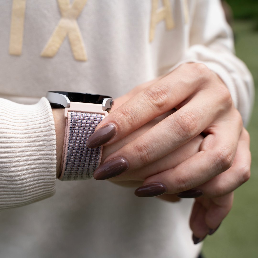 Redmi Watch 5 Active Nylonarmband (Pink Sand)