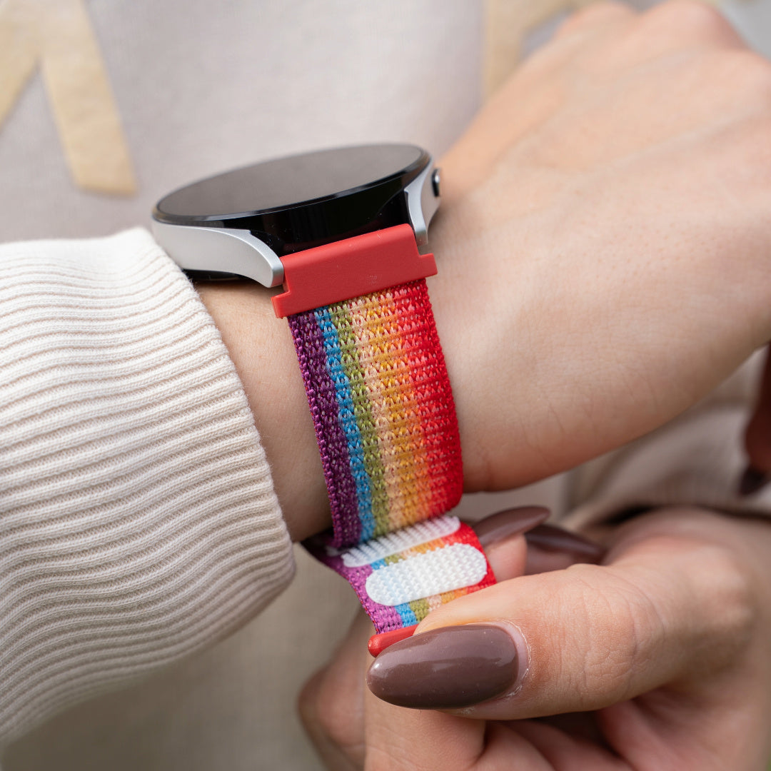 Amazfit Bip 3 (Pro) Nylon Strap (Rainbow)