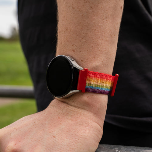 Amazfit Bip 5 Nylonarmband (Regenbogen)