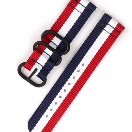 ICE Smart TKS Rectangular 1.41 Schnallen-Nylonarmband (Dreifarbig)