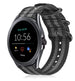 Fossil Gen 5e - 44mm Nylon Schnallenarmband (Schwarz/Grau)