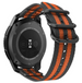 Fossil Gen 5e - 44mm Nylon Schnallenarmband (Schwarz/Orange)