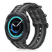 Samsung Gear Sport Nylon Schnallenarmband (Schwarz/Grau)
