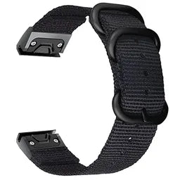 Garmin Instinct 3 - 50mm Nylon Buckle Strap (Black)