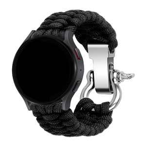 Suunto Race (S) Nylon-Seilarmband (Schwarz)