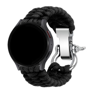 Honor Watch GS 4 Nylon Seilarmband (Schwarz)