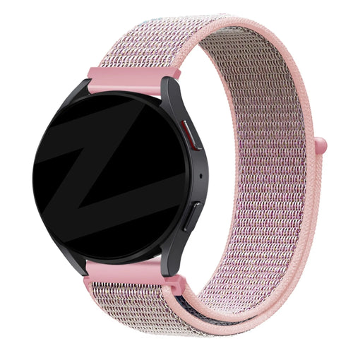 Bandz Levowatch Tiny Nylon Loop Armband (Rosa)