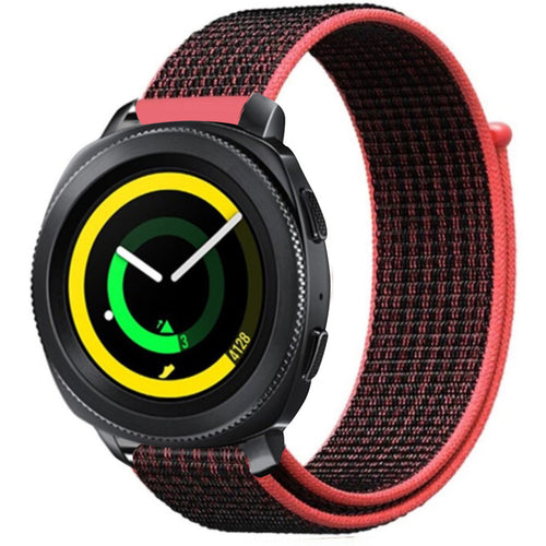 nylon-zwart-rood