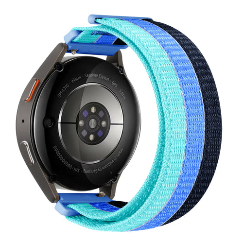 Garmin Bounce 2 Triple Nylon Strap (Blue Mix)
