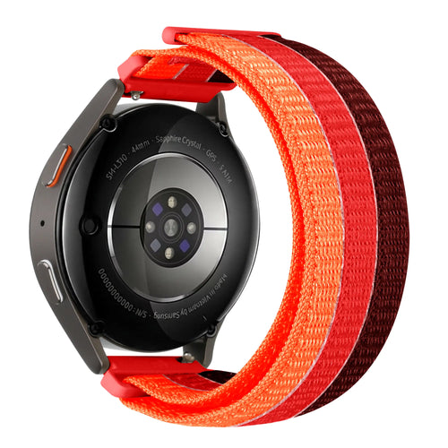 Garmin Venu 2 Plus Triple Nylon Strap (Red Mix)