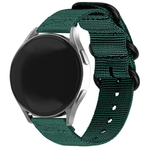 Amazfit Bip U (Pro) Nylon Buckle Strap (Dark Green)