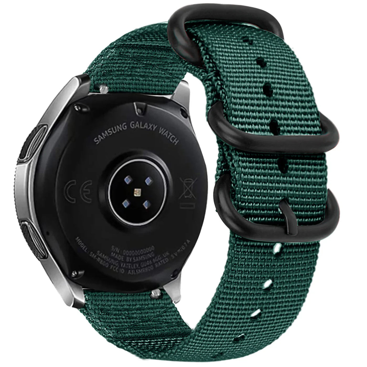 Coros Apex 42mm Schnalle Nylonarmband (Dunkel Grün)