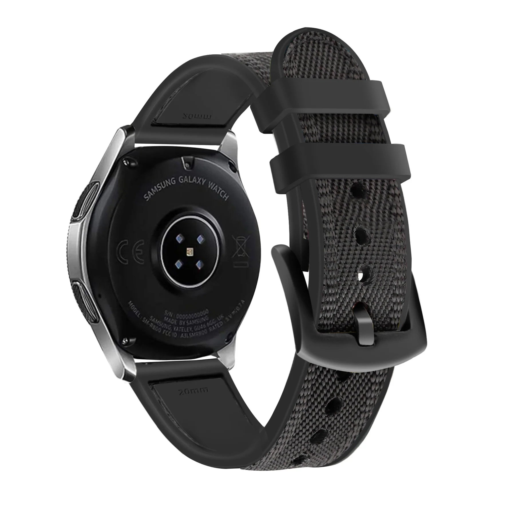 Redmi Watch 5 Lite Hybrid Nylonarmband (Schwarz)