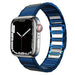 Apple Watch Luxus Magnetisches Stahlarmband (Blau)