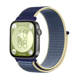 Huawei Watch Fit 4 Nylon Classic Strap (Ocean Blue)